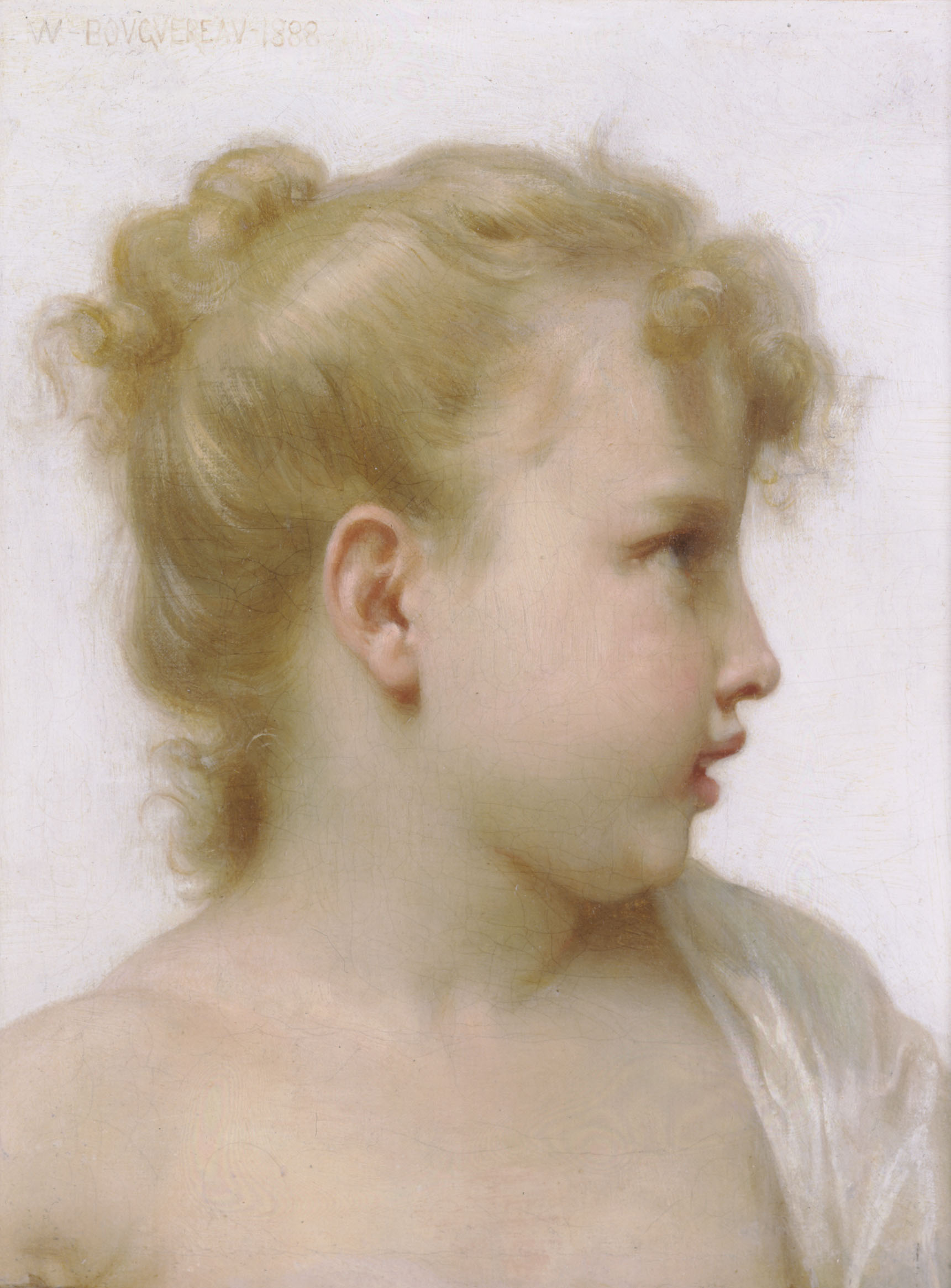 Head Of A Little Girl (1888).