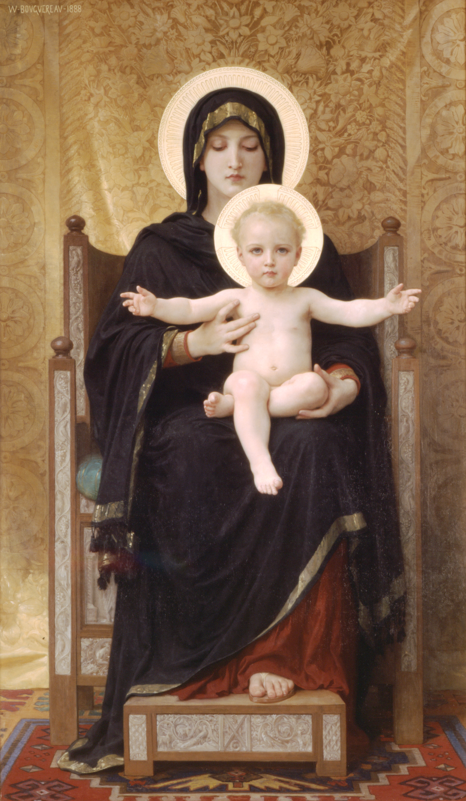 Virgin and Child (1888).
