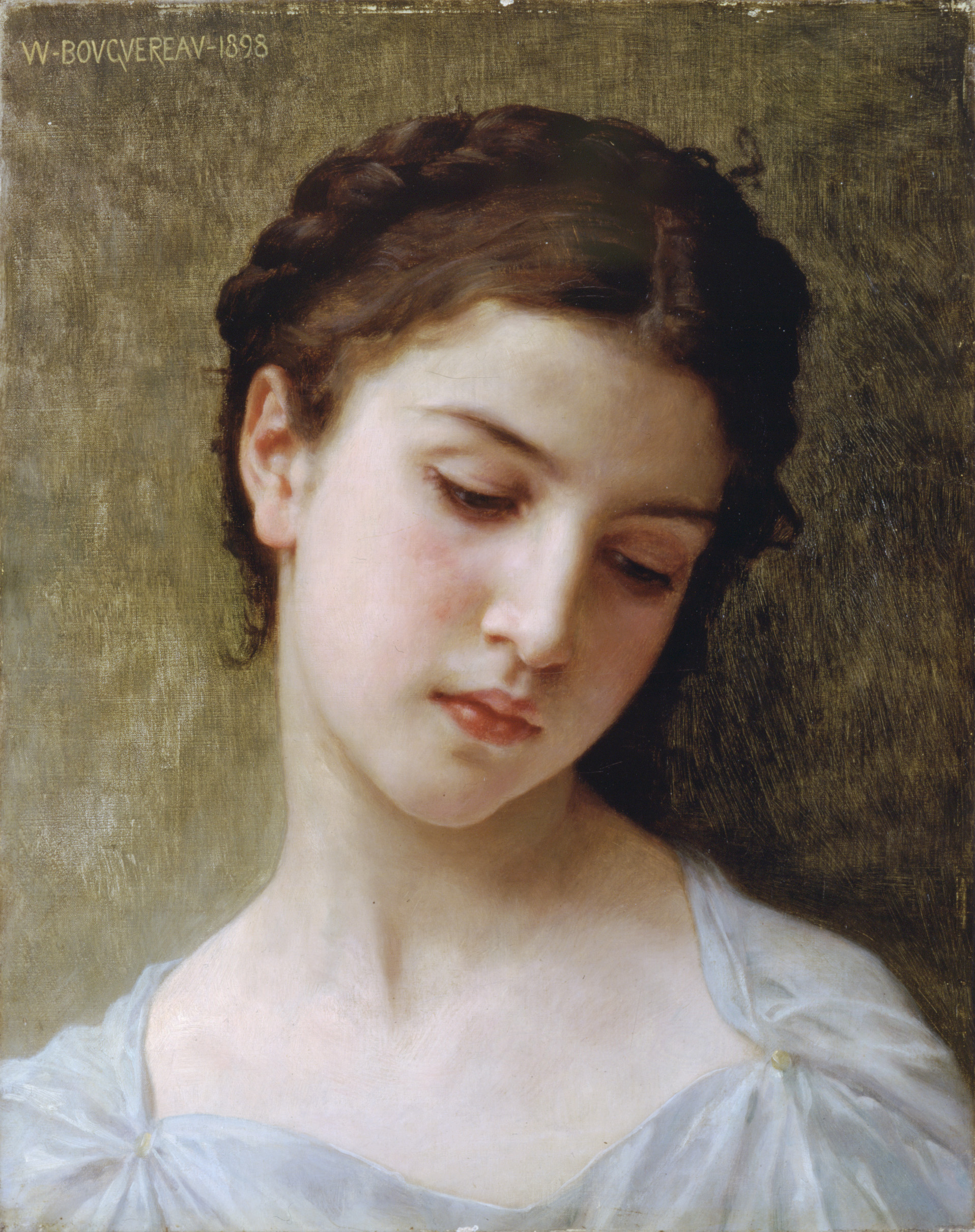 Head Of A Young Girl (1898).