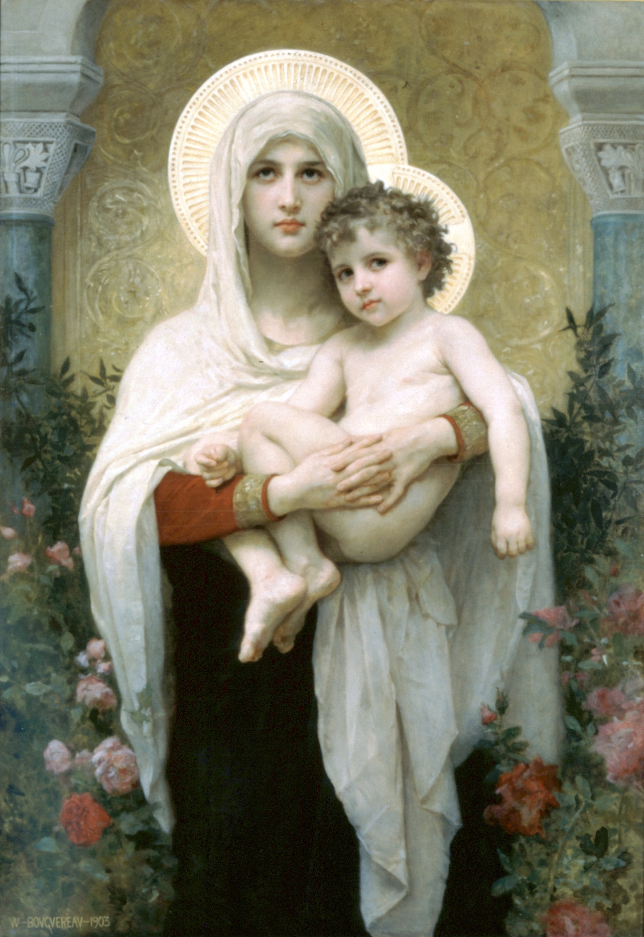 The Madonna of the Roses (1903).
