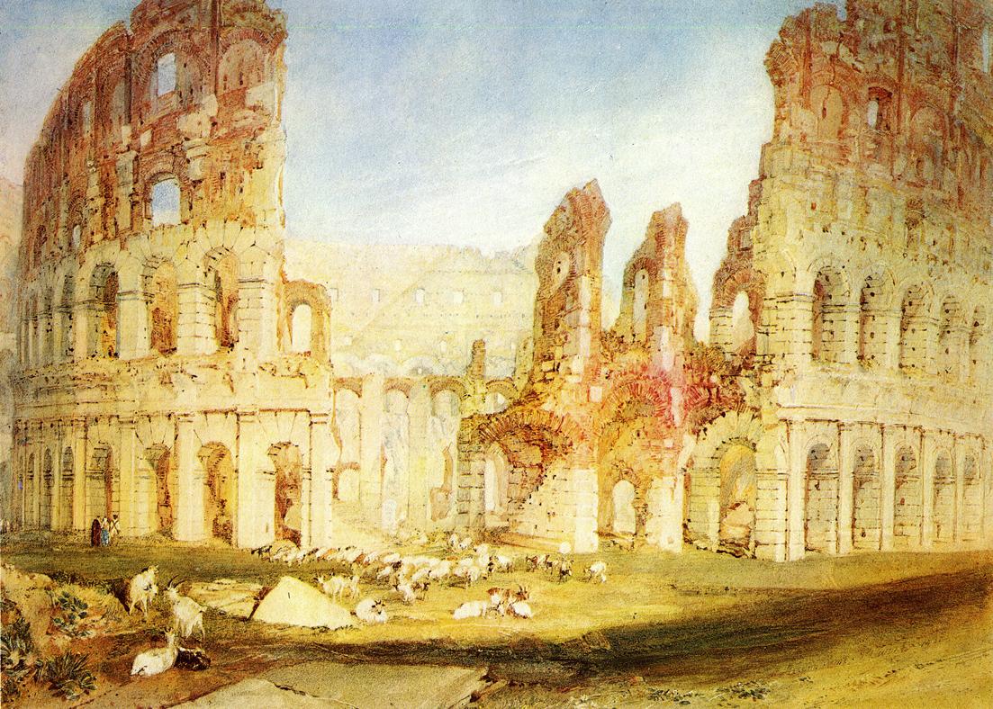 Rome, The Colosseum (1820).