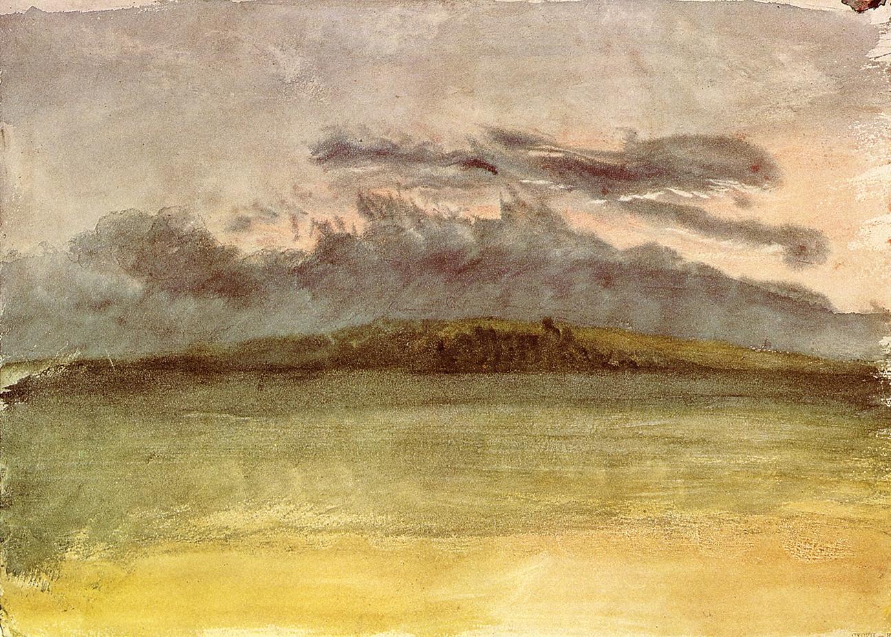 Storm Clouds Sunset (1825).