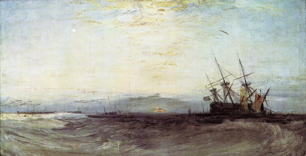 A Ship Aground (1828).