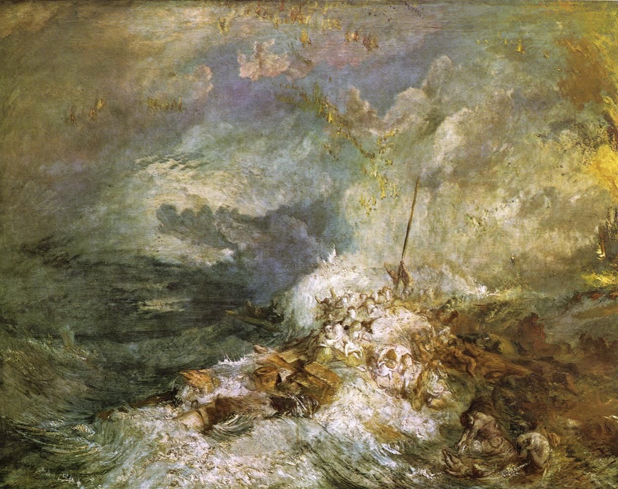 Fire at Sea (1835).