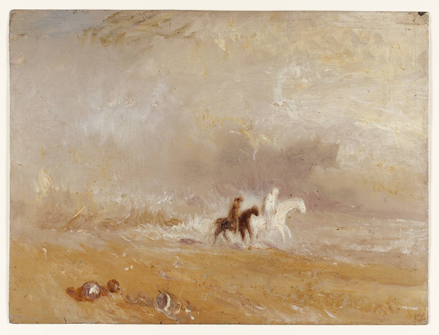 Riders on a Beach (1835).
