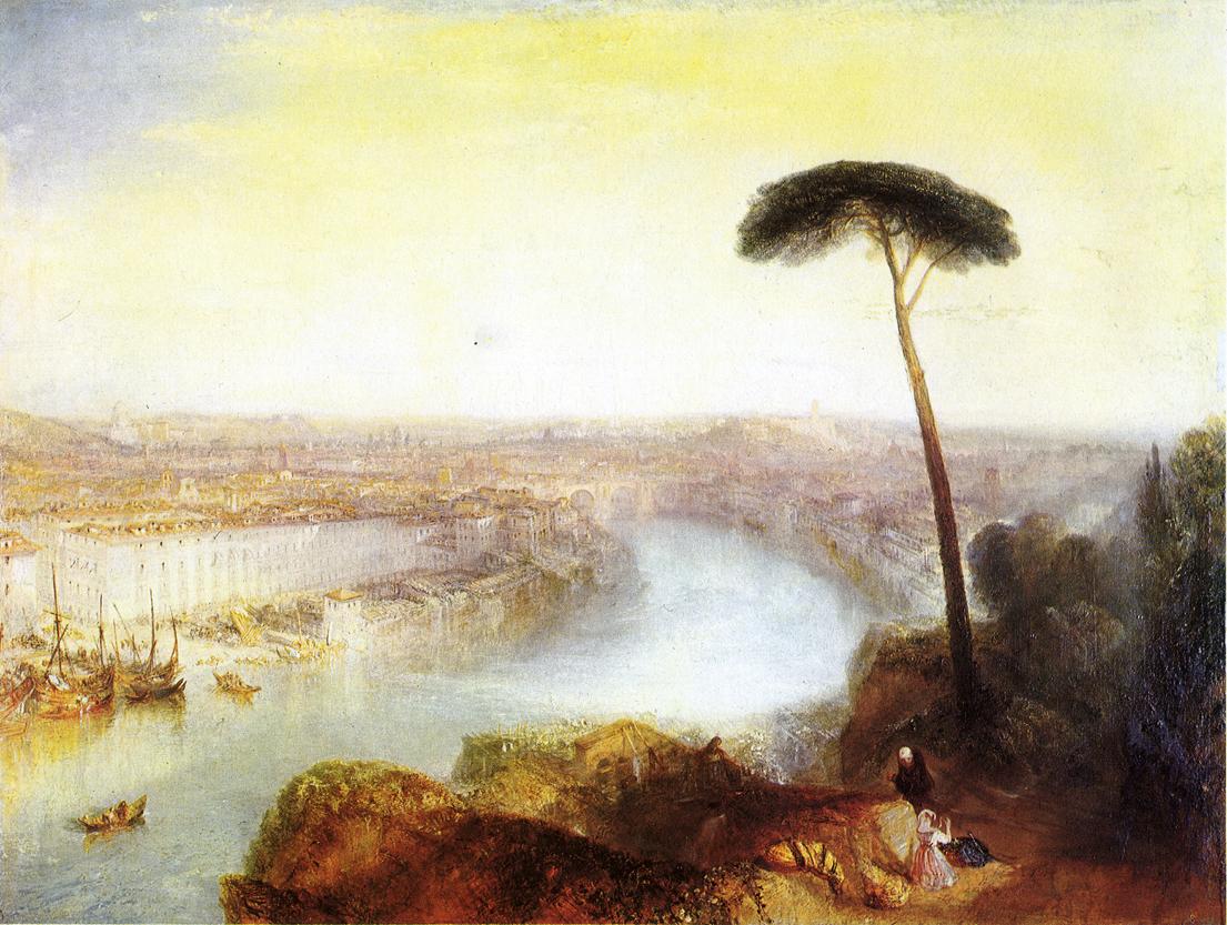 Rome from Mount Aventine (1836).