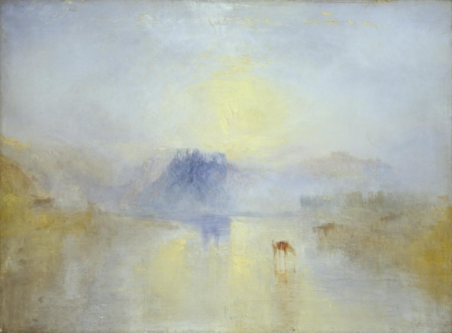 Norham Castle, Sunrise (1845).