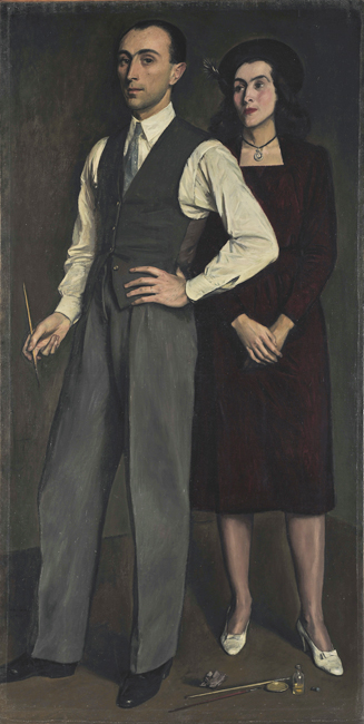 The Artist with his Wife (1943).